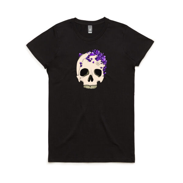 Amethyst Skull - Fitted Thumbnail