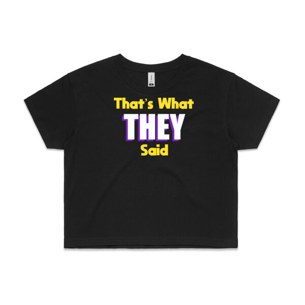 They Said - Crop Thumbnail